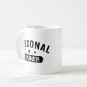 Persoonlijke trainer koffiemok (Voorkant links)
