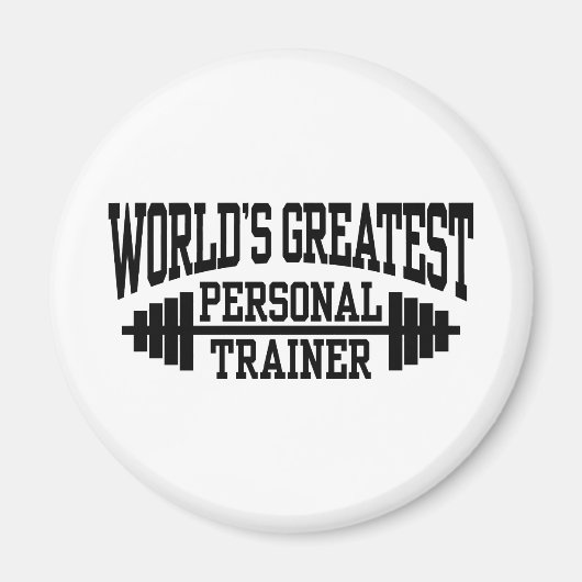 Persoonlijke trainer magneet (Voorkant)