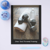 Persoonlijke trainer of fitnessgordels voor handdo flyer (Enkel)