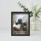 Persoonlijke trainer of fitnessgordels voor handdo kaart (Staand voorkant)