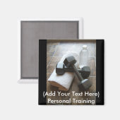 Persoonlijke trainer of fitnessgordels voor handdo magneet (Voorkant / Achterkant)