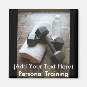 Persoonlijke trainer of fitnessgordels voor handdo magneet
