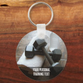 Persoonlijke trainer of fitnessgordels voor handdo sleutelhanger (Voorkant)