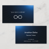 Persoonlijke trainer | Oneindigheid Visitekaartje (Voorkant / Achterkant)