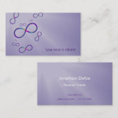 Persoonlijke trainer | Oneindigheid Visitekaartje (Voorkant / Achterkant)