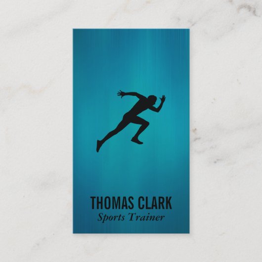 Persoonlijke trainer/printer/groepstrainer afsprakenkaartje (Voorkant)