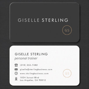 Persoonlijke Trainer Professioneel Visitekaartje