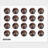 Persoonlijke trainer ronde sticker (Vel)