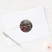 Persoonlijke trainer ronde sticker (Envelop)