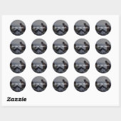 Persoonlijke trainer ronde sticker (Vel)