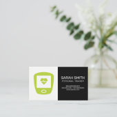 Persoonlijke trainer | Sensor voor hartmonitor Visitekaartje (Staand voorkant)