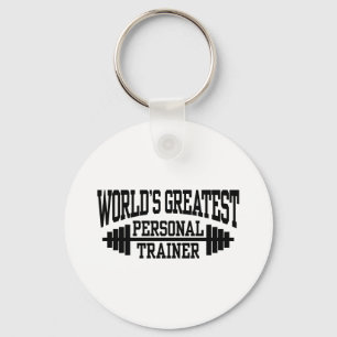 Persoonlijke trainer sleutelhanger