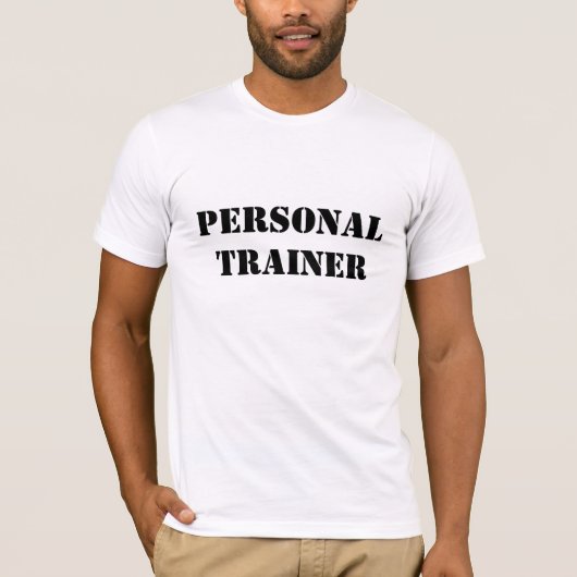 Persoonlijke trainer t-shirt (Voorkant)
