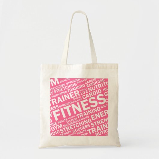 Persoonlijke trainer tote bag (Voorkant)