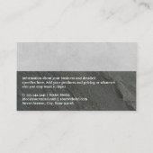 Persoonlijke Trainer | Trainingsworkouts Visitekaartje (Achterkant)