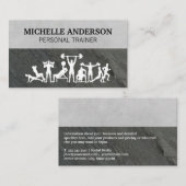 Persoonlijke Trainer | Trainingsworkouts Visitekaartje (Voorkant / Achterkant)