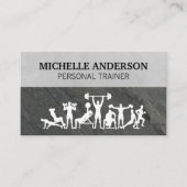 Persoonlijke Trainer | Trainingsworkouts Visitekaartje (Voorkant)