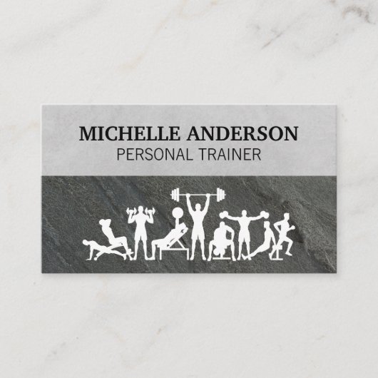 Persoonlijke Trainer | Trainingsworkouts Visitekaartje (Voorkant)