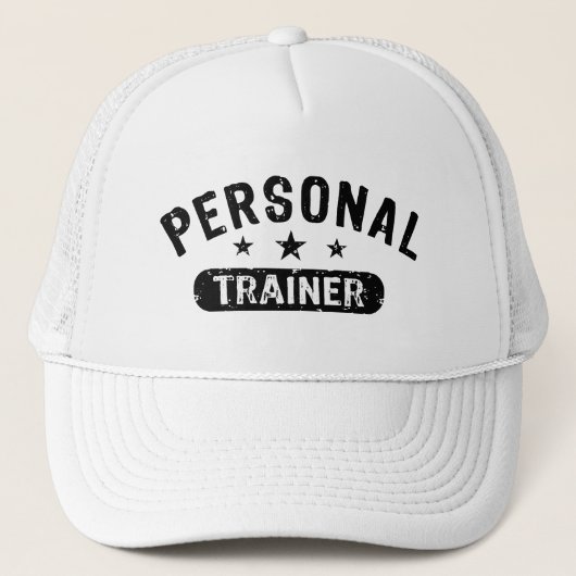 Persoonlijke trainer trucker pet (Voorkant)