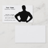 Persoonlijke trainer visitekaartje (Voorkant / Achterkant)