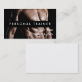 Persoonlijke trainer visitekaartje (Voorkant / Achterkant)
