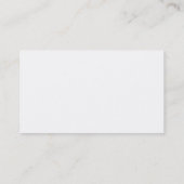 Persoonlijke trainer visitekaartje (Achterkant)