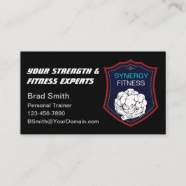 Persoonlijke trainer visitekaartje