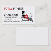 Persoonlijke trainer visitekaartje (Voorkant / Achterkant)
