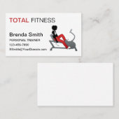 Persoonlijke trainer visitekaartje (Voorkant / Achterkant)