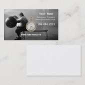 Persoonlijke trainer visitekaartje (Voorkant / Achterkant)
