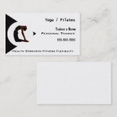 Persoonlijke trainer visitekaartje (Voorkant / Achterkant)