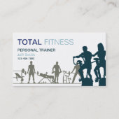 Persoonlijke trainer visitekaartje (Voorkant)