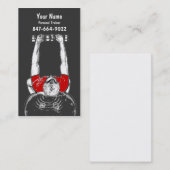 Persoonlijke trainer visitekaartje (Voorkant / Achterkant)