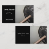 Persoonlijke trainer visitekaartje (Voorkant / Achterkant)