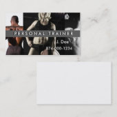 Persoonlijke trainer visitekaartje (Voorkant / Achterkant)