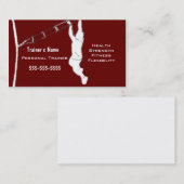 Persoonlijke trainer visitekaartje (Voorkant / Achterkant)