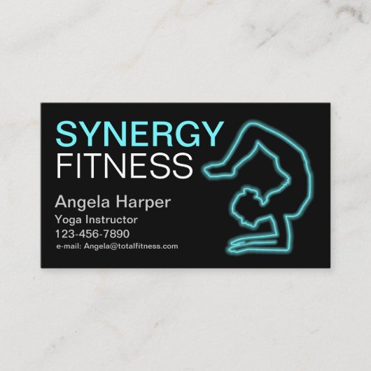 Persoonlijke trainer visitekaartje (Voorkant)
