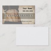 Persoonlijke Trainer Visitekaartje (Voorkant / Achterkant)