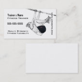 Persoonlijke trainer visitekaartje (Voorkant / Achterkant)
