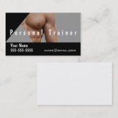 Persoonlijke trainer visitekaartje (Voorkant / Achterkant)