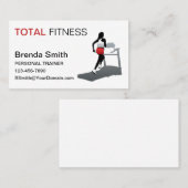 Persoonlijke trainer visitekaartje (Voorkant / Achterkant)