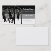 Persoonlijke trainer visitekaartje (Voorkant / Achterkant)