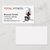 Persoonlijke trainer visitekaartje (Voorkant / Achterkant)