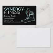Persoonlijke trainer visitekaartje (Voorkant / Achterkant)