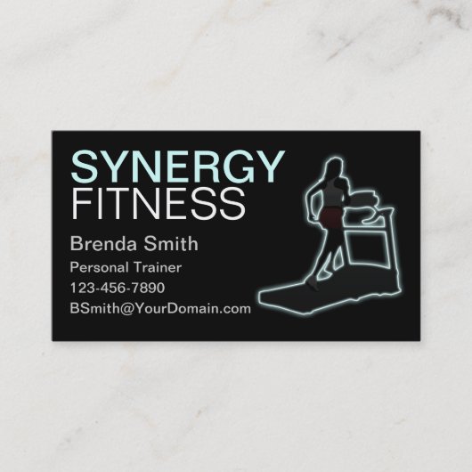 Persoonlijke trainer visitekaartje (Voorkant)