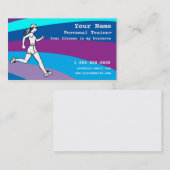 persoonlijke trainer visitekaartje (Voorkant / Achterkant)