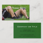 Persoonlijke trainer visitekaartje (Voorkant / Achterkant)