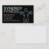 Persoonlijke trainer visitekaartje (Voorkant / Achterkant)