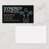 Persoonlijke trainer visitekaartje (Voorkant / Achterkant)