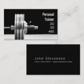 Persoonlijke trainer visitekaartje (Voorkant / Achterkant)